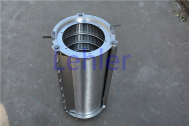 Elemento del filtro idraulico di SS316L, filtro dalla rete metallica per polpa/industria della carta