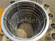Schermo di cavo cilindrico del cuneo di trattamento delle acque reflue