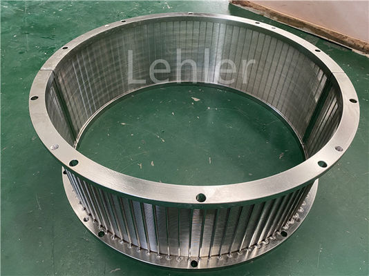 Tubo a fessura di filo V a cuneo di 1-2,5 m certificato per un'efficace separazione dei liquidi solidi